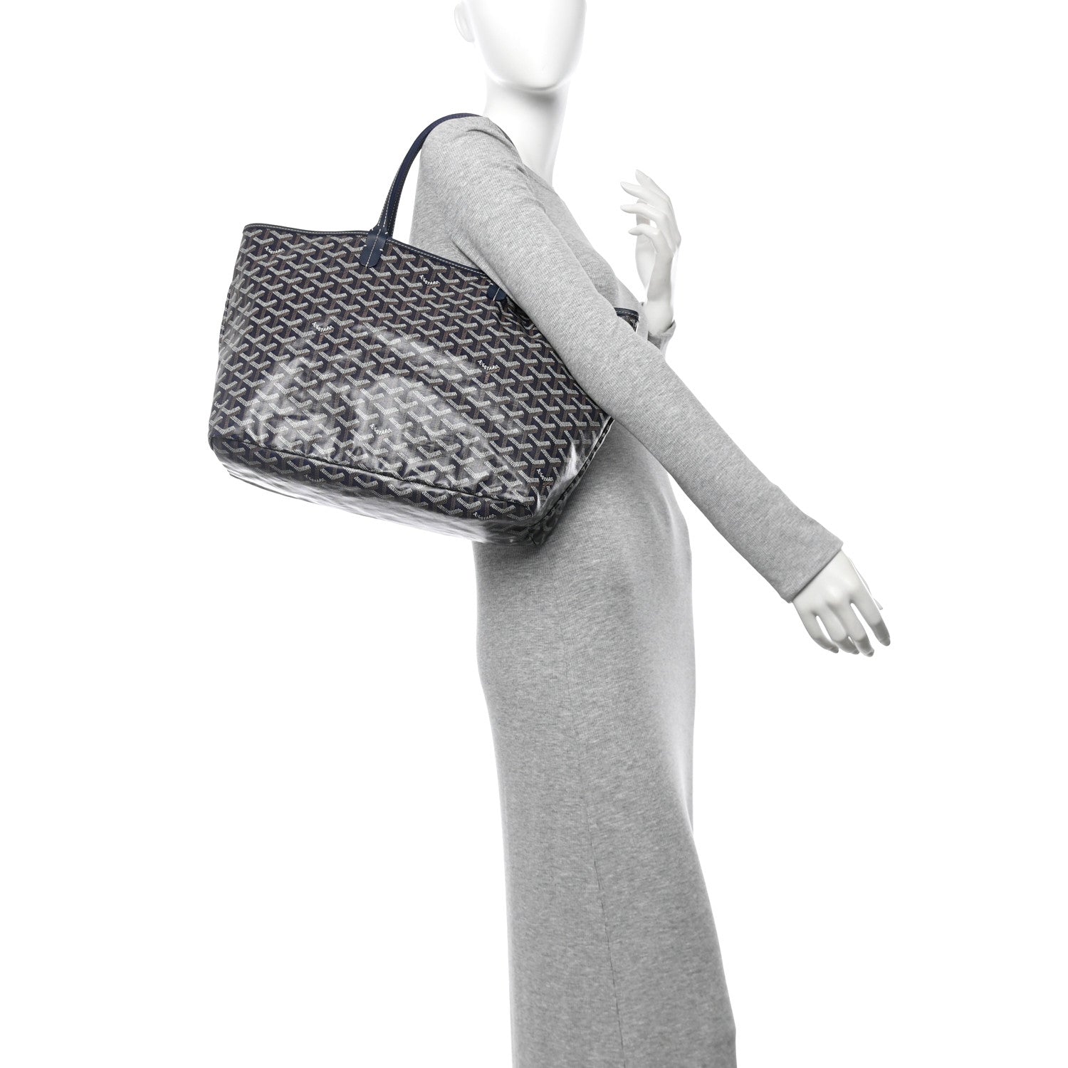 Goyard Goyardine Saint Louis PM Navy 2 of 12