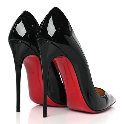 Christian Louboutin Patent So Kate 120 Pumps 38.5 Black 4 of 10