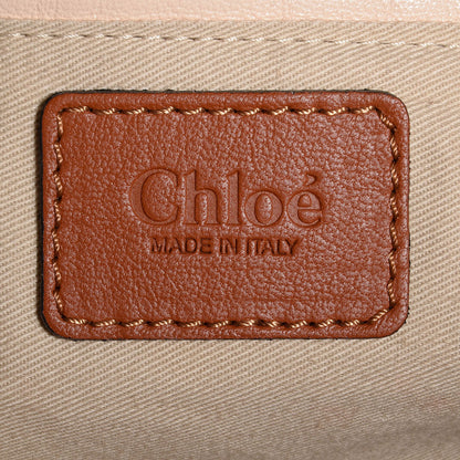 Chloe Calfskin Medium Military Paraty Caramel 6 of 11