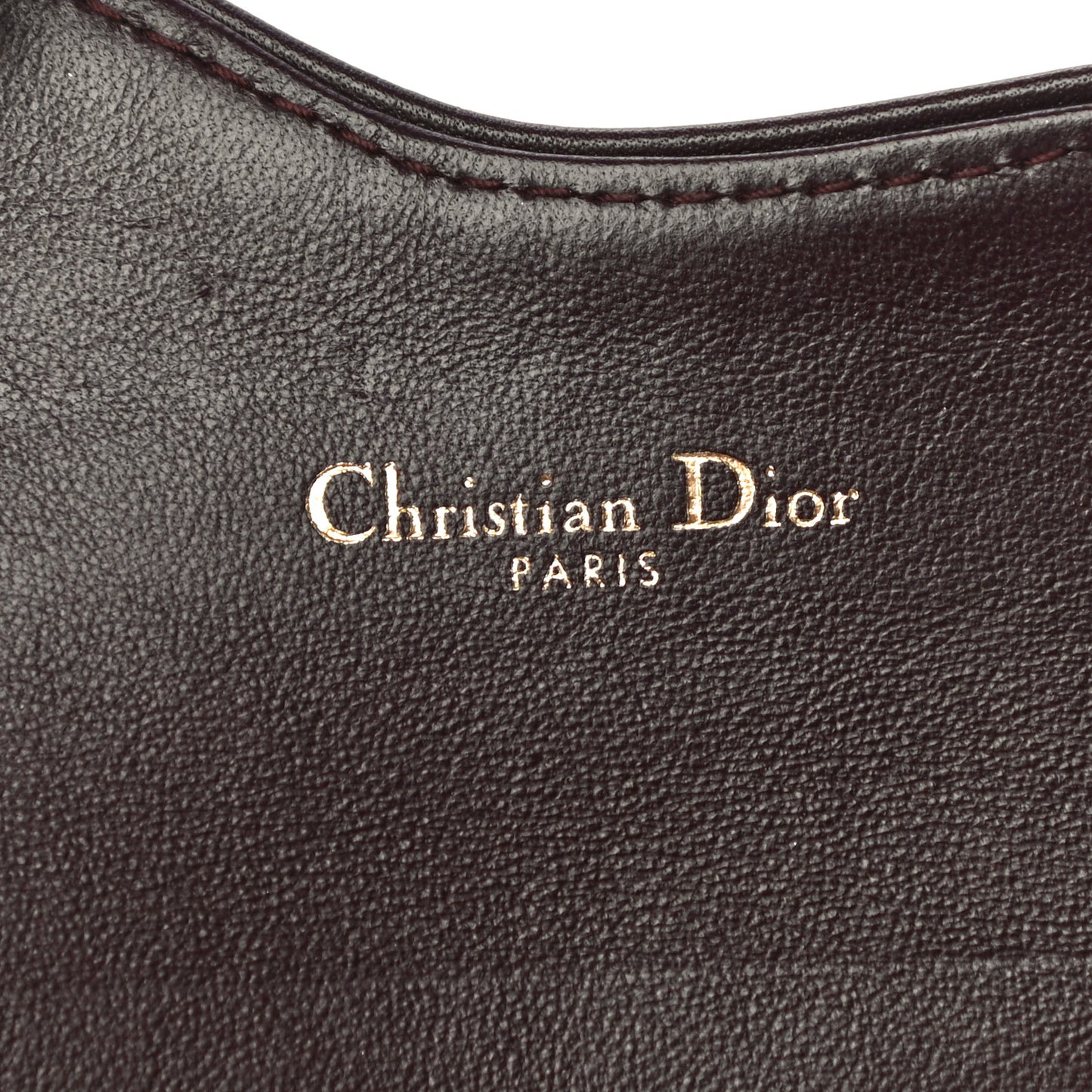 Oblique Saddle Card Holder Bordeaux