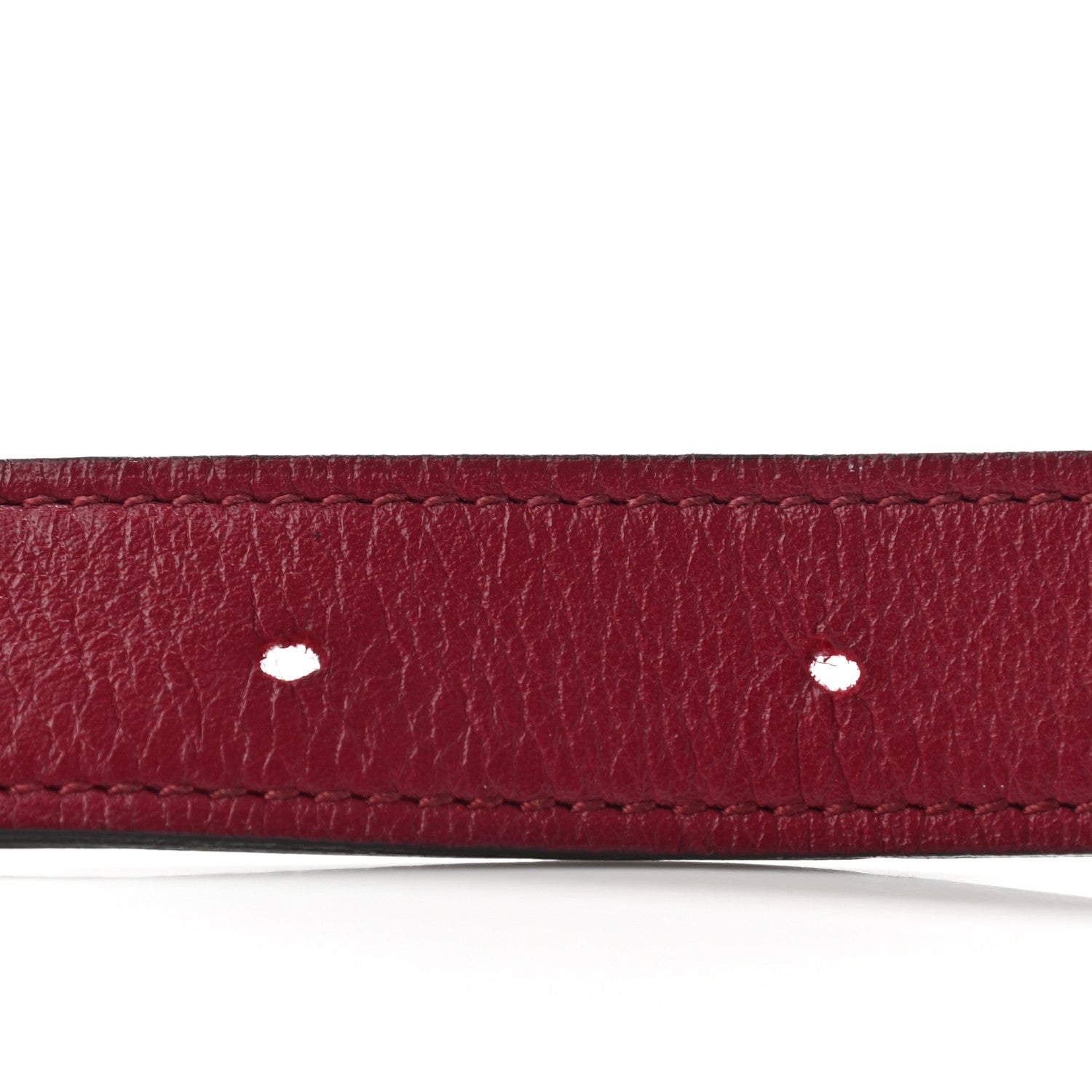 Hermes Swift 24mm Constance H Belt 95 Rubis Chocolate 9 of 12