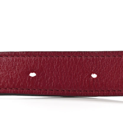 Hermes Swift 24mm Constance H Belt 95 Rubis Chocolate 9 of 12