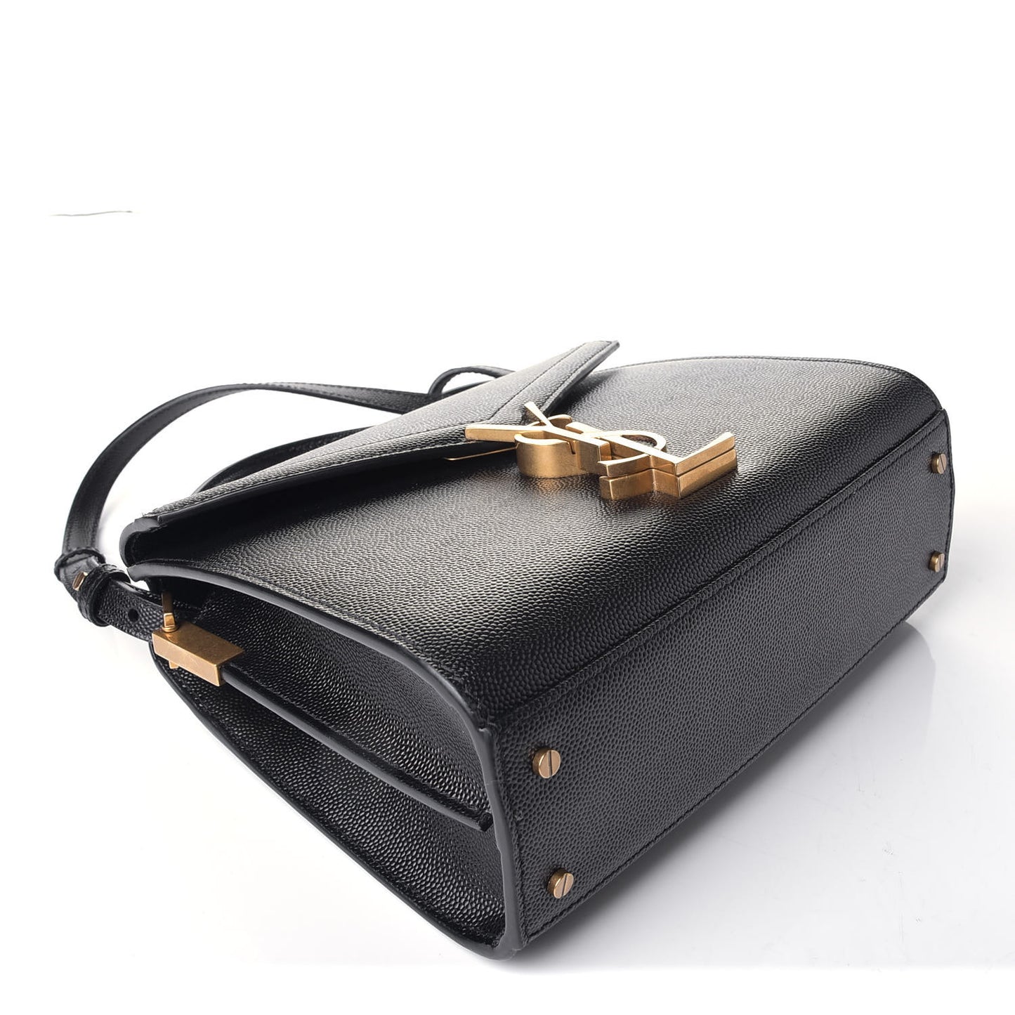 Grain de Poudre Mini Classic Monogram Cassandra Top Handle Black Rouge Legion