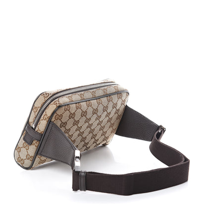 Gucci Monogram Belt Bag Dark Brown 2 of 5