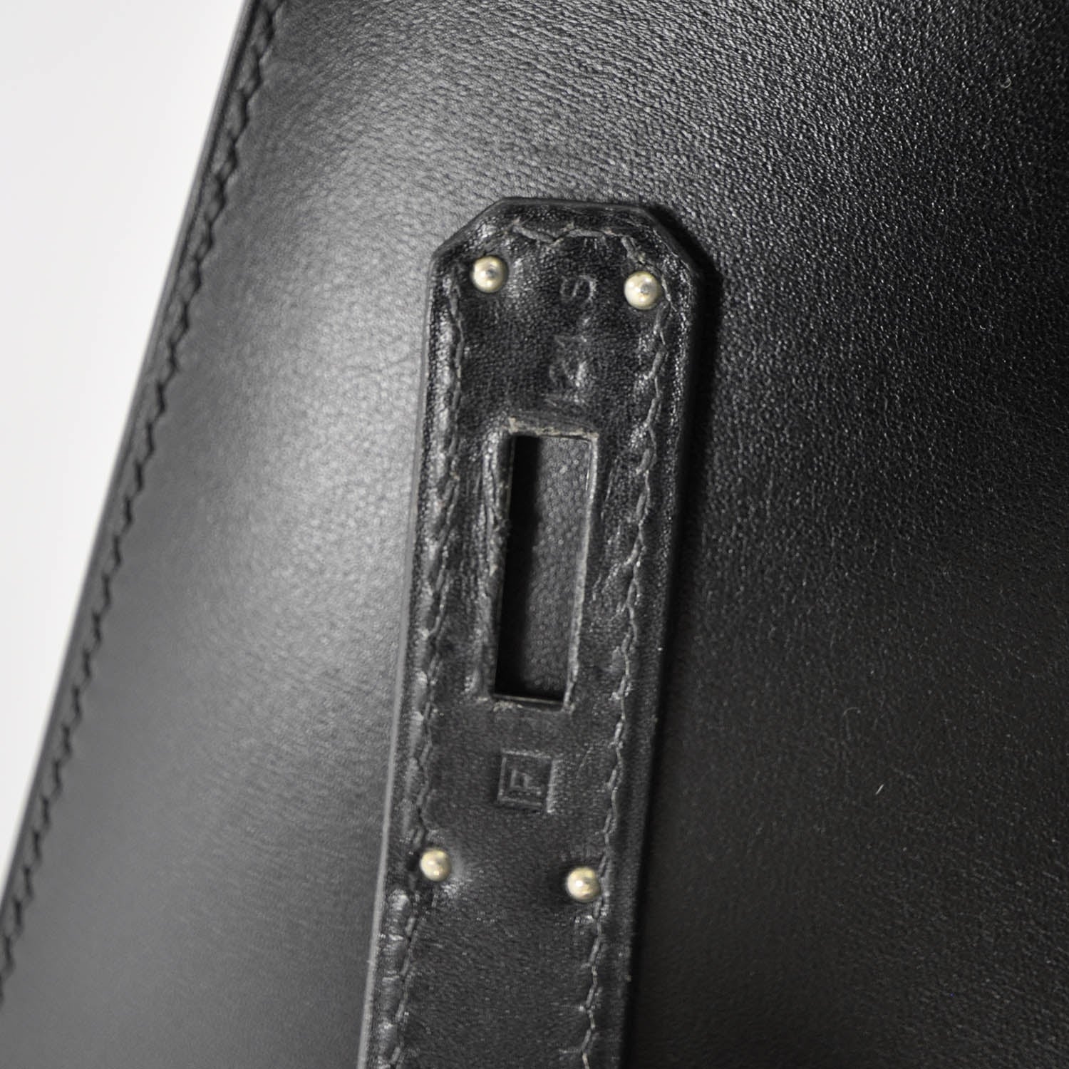 Hermes Box Calfskin Kelly 32 Black 11 of 11