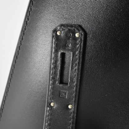 Hermes Box Calfskin Kelly 32 Black 11 of 11