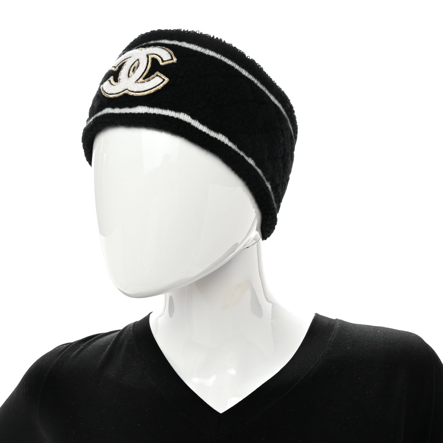 Cashmere CC Headband Black