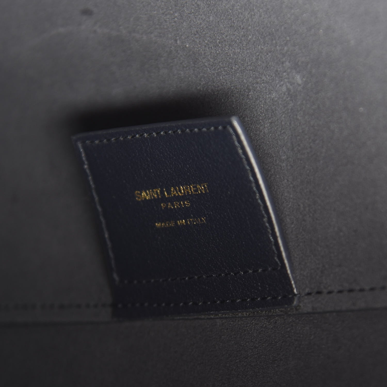 Saint Laurent Calfskin Large Shopping Tote Black 6 of 13