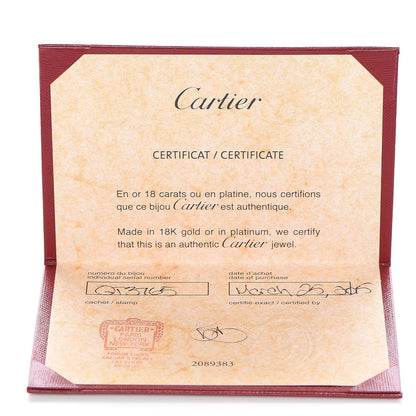 Cartier 18K White Gold 6 Diamond D'Amour Station Necklace 7 of 7