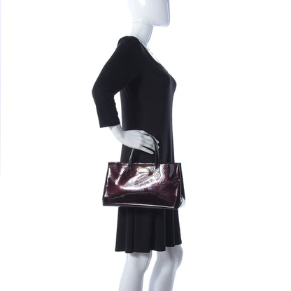 Louis Vuitton Vernis Wilshire PM Amarante 2 of 9