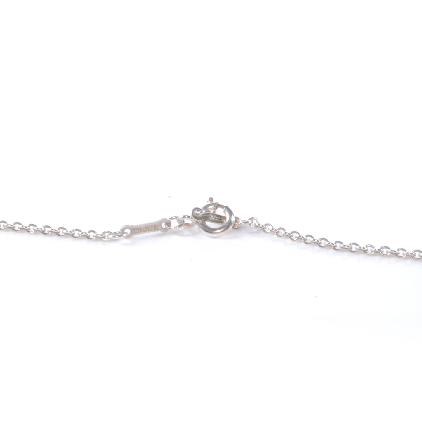 Sterling Silver Elsa Peretti 3 Open Hearts Necklace