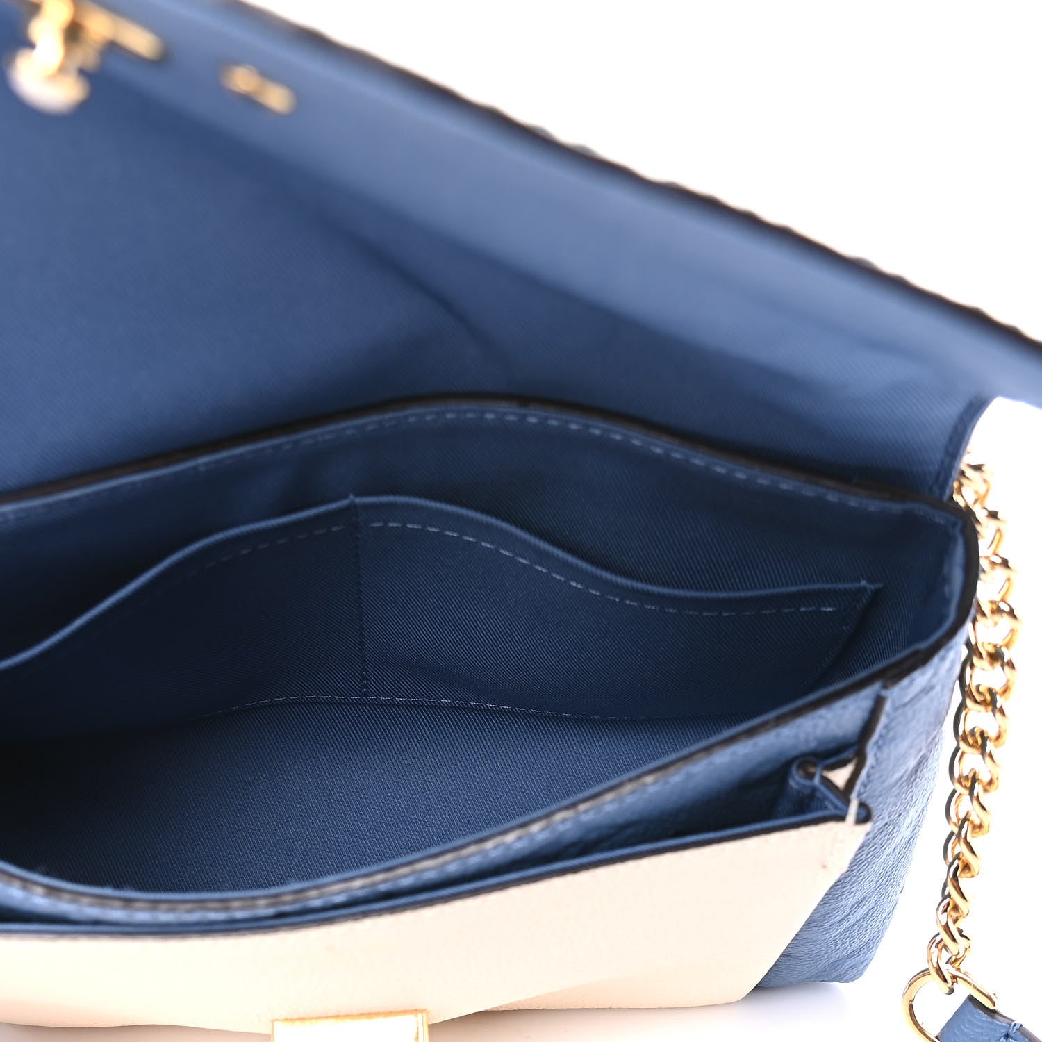 Louis Vuitton Empreinte Blanche BB Denim Creme 4 of 5