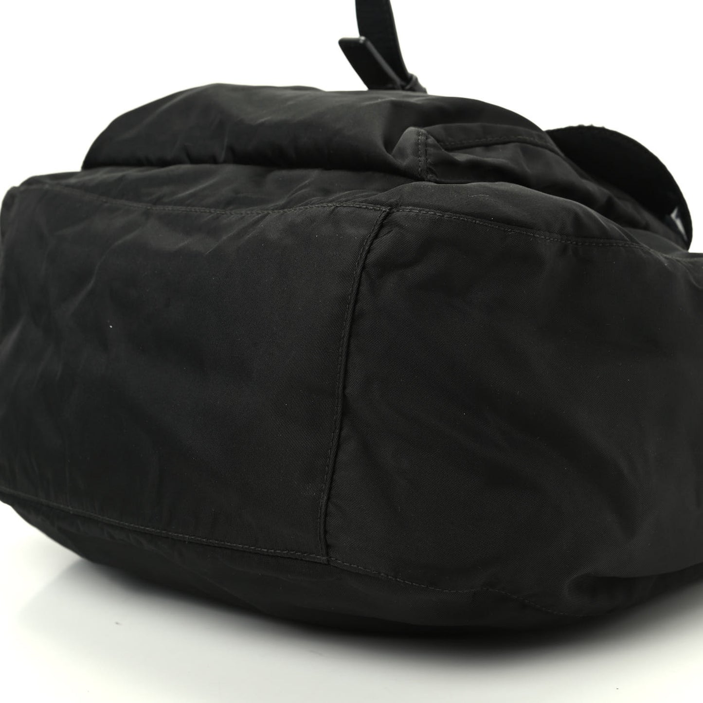Tessuto Nylon Hobo Black