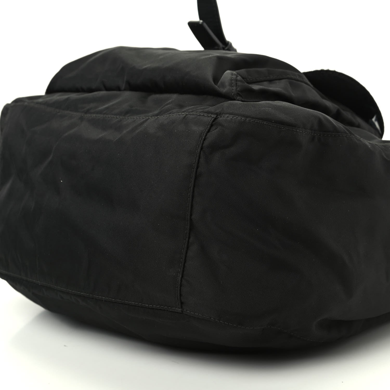 Prada Tessuto Nylon Hobo Black 7 of 9