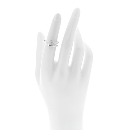 Cartier 18K White Gold Diamond Small Juste Un Clou Ring 51 5.75 2 of 6