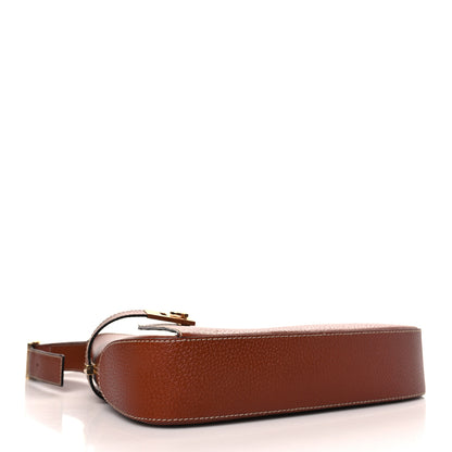 Salvatore Ferragamo Pigskin Shoulder Bag Brown 4 of 9