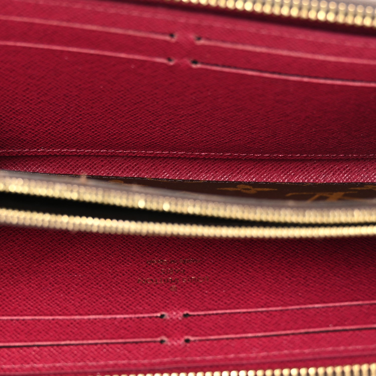 Louis Vuitton Monogram Clemence Wallet Fuchsia 5 of 10