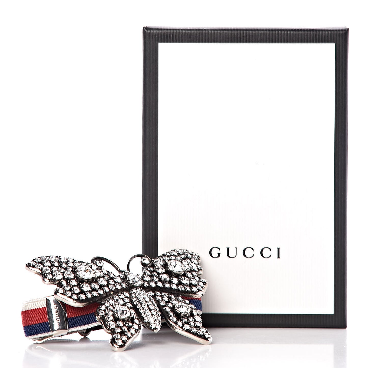 Web Crystal Butterfly Bracelet