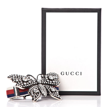 Gucci Web Crystal Butterfly Bracelet 6 of 6