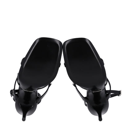 Gucci Nappa Regent Strappy Horsebit Sandals 39.5 Black 7 of 10