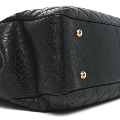Chanel Caviar Quilted Large Shopping Tote Black 9 of 10