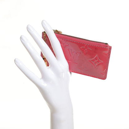 Louis Vuitton Vernis Key Pouch Framboise 2 of 7
