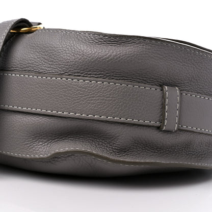 Chloe Calfskin Medium Marcie Round Crossbody Bag Cashmere Grey 9 of 12