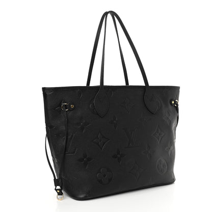 Louis Vuitton Empreinte Monogram Giant Neverfull MM Black 3 of 10