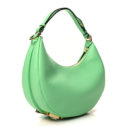 Fendi Vitello Grace Matte Small Fendigraphy Hobo Bag Edamame 3 of 11