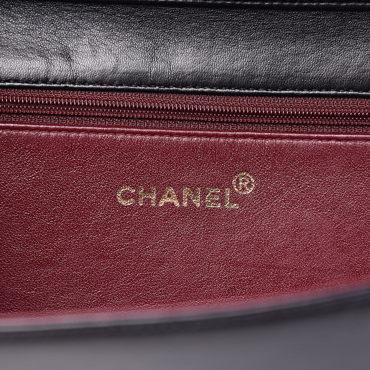 Lambskin Quilted Small Single Flap Black