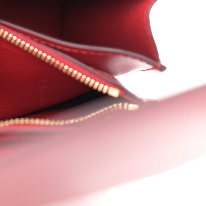Celine Box Calfskin Medium Classic Box Flap Bag Red 8 of 11
