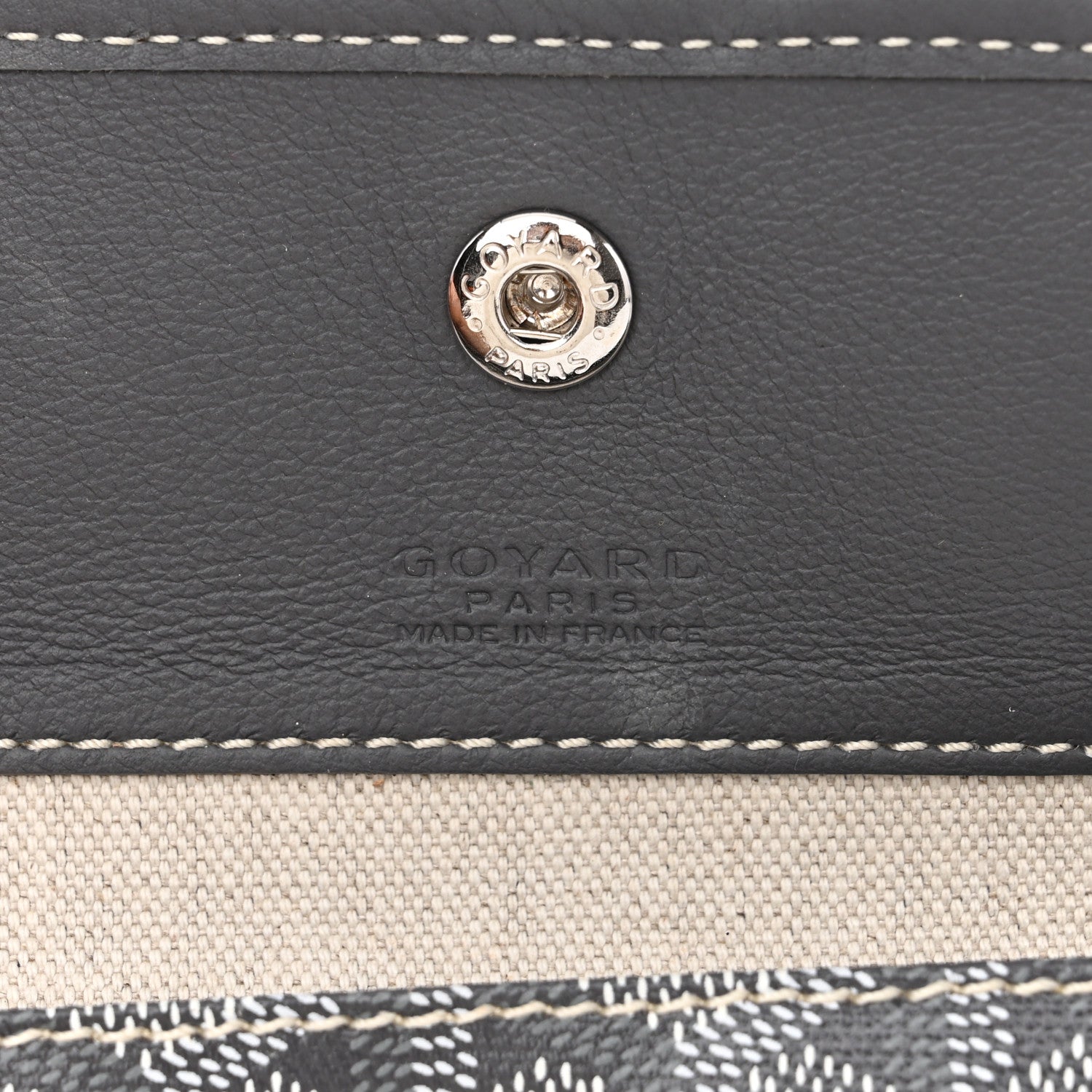 Goyard Goyardine Reversible Anjou GM Grey 8 of 23