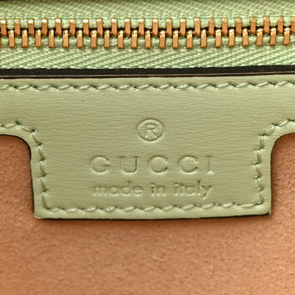 Gucci Boarded Dyana Lux Calfskin Small Jackie 1961 Hobo Tropical Sage 6 of 11