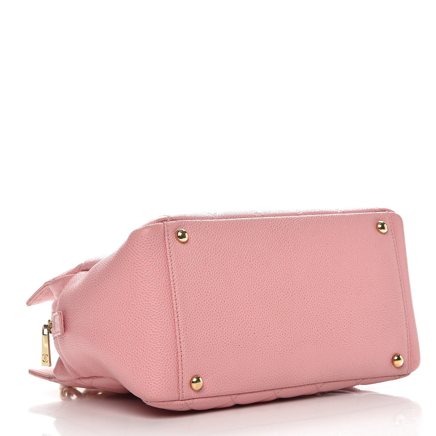 Chanel Caviar Quilted Petit Timeless Shopping Tote PTT Pink 4 of 17