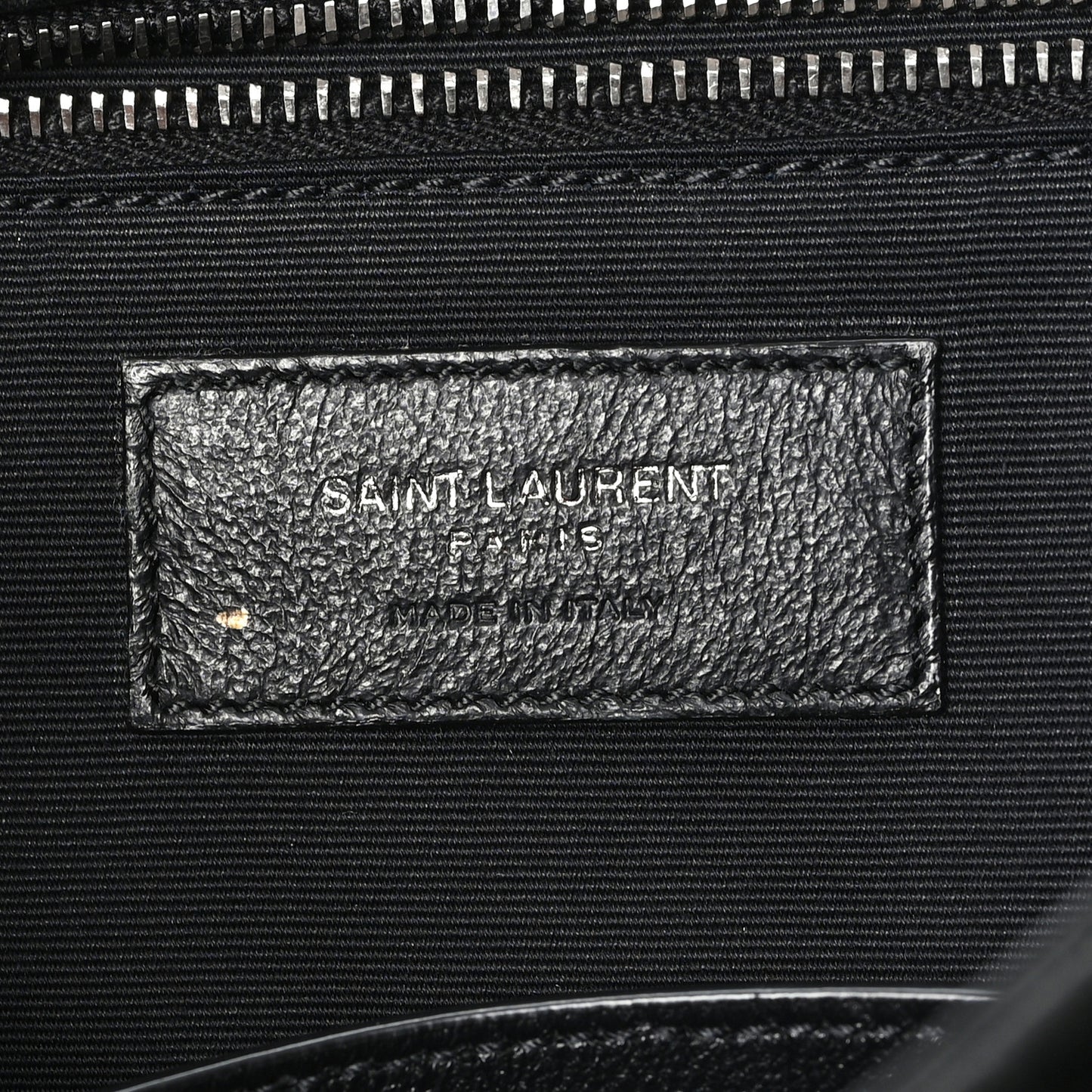 Grained Lambskin Monogram Large Niki Chain Satchel Black