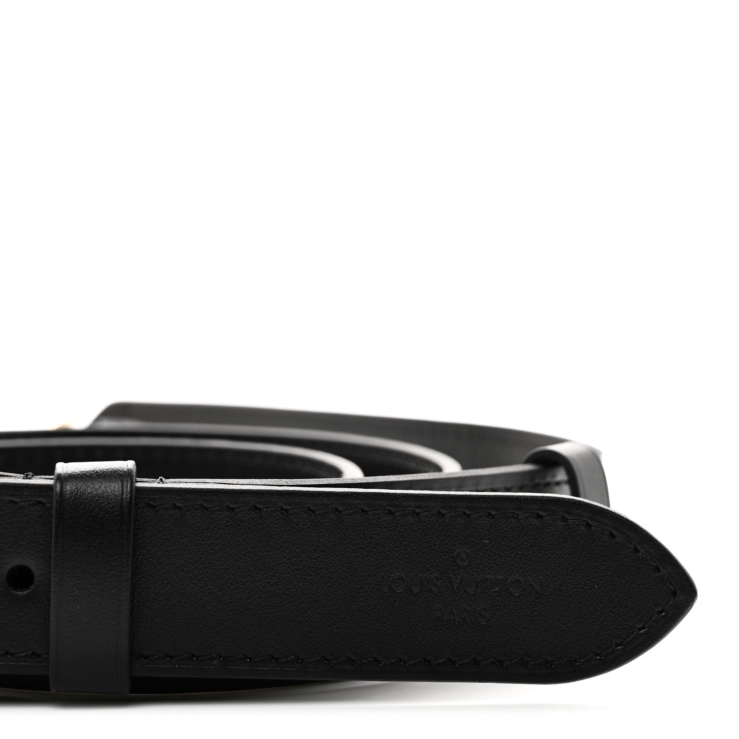 Louis Vuitton Calfskin Odeon PM Adjustable Shoulder Strap Black 3 of 3