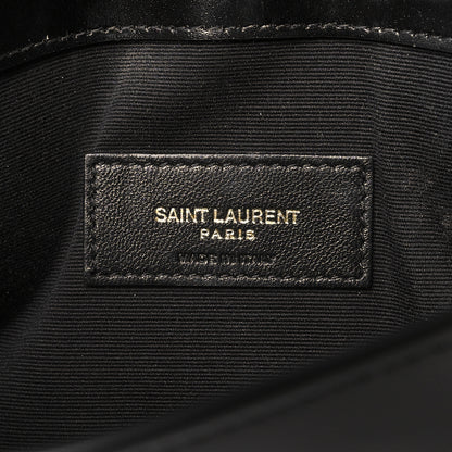 Saint Laurent Grain De Poudre Uptown Pouch Black 6 of 12