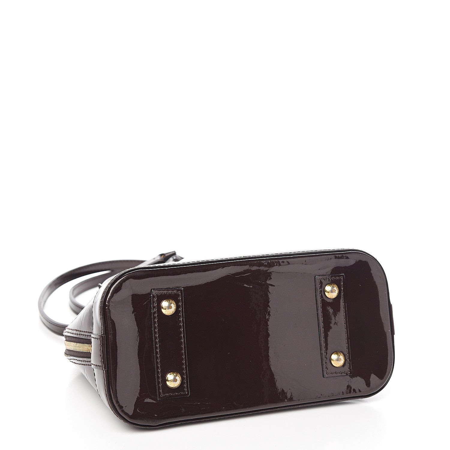 Louis Vuitton Vernis Alma BB Amarante 3 of 10