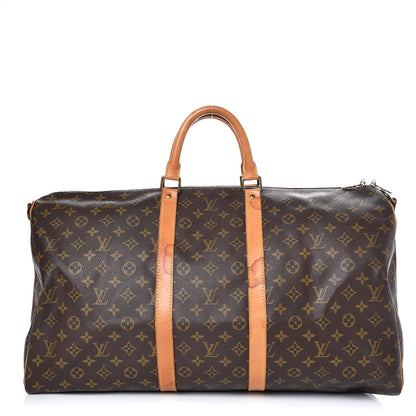 Louis Vuitton Monogram Keepall Bandouliere 55 1 of 15