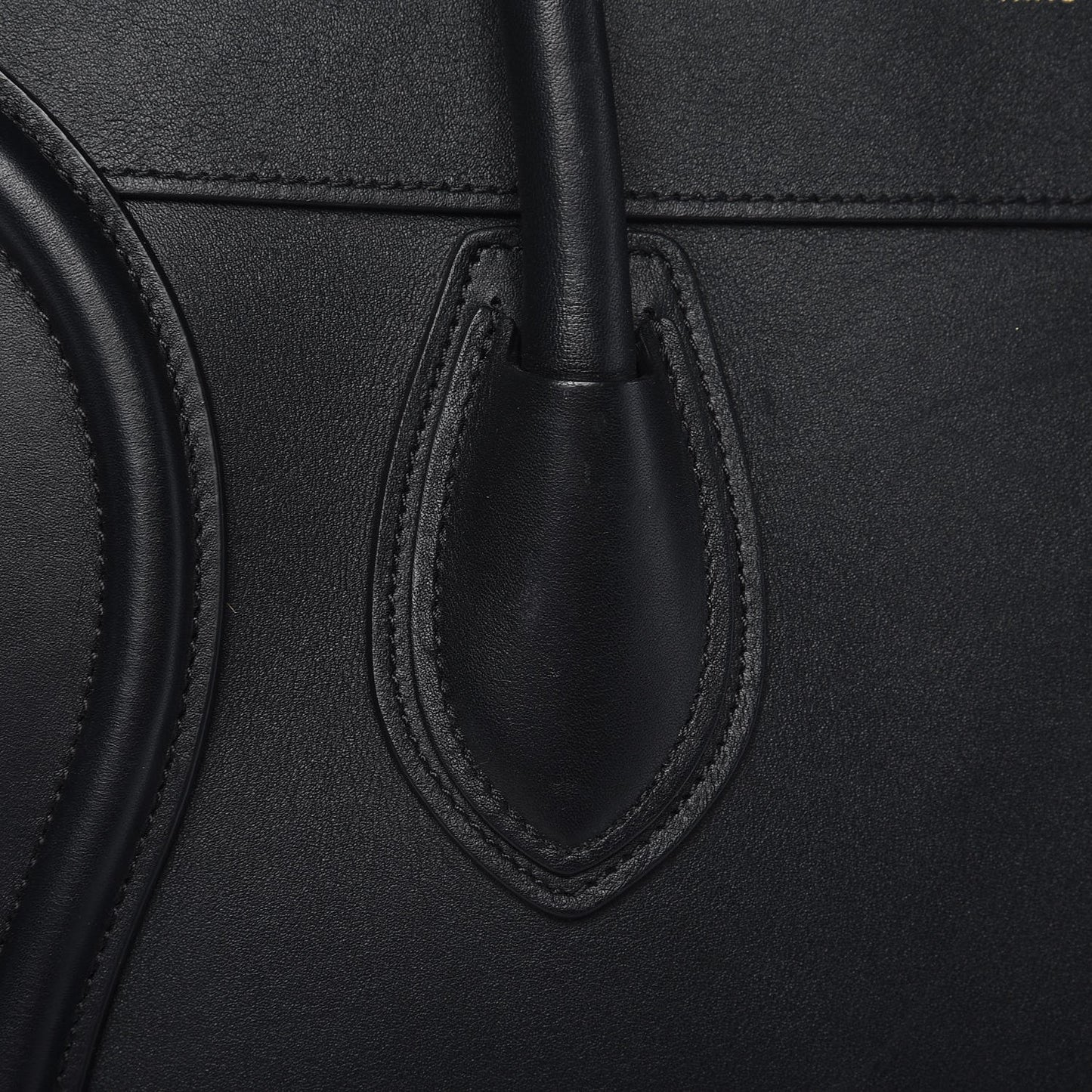 Smooth Calfskin Mini Luggage Black