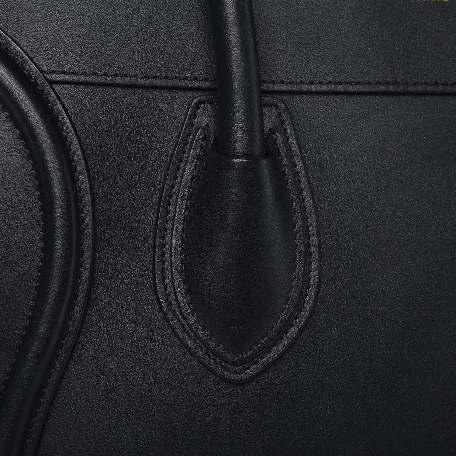 Celine Smooth Calfskin Mini Luggage Black 13 of 15