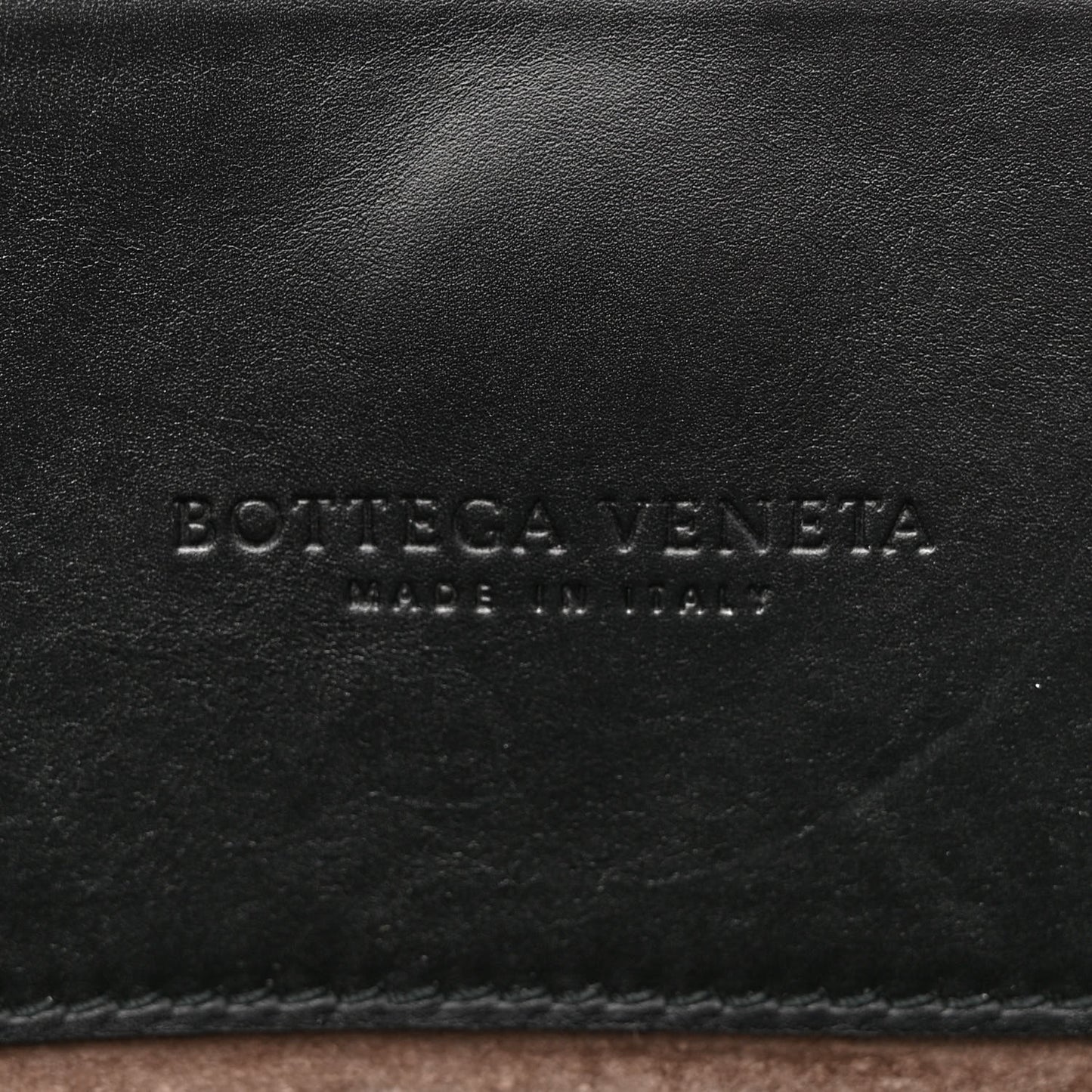 Light Calf Intrecciato Small Roma Black