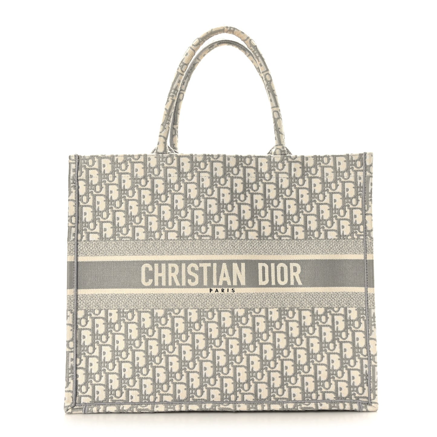 Oblique Large Book Tote Grey