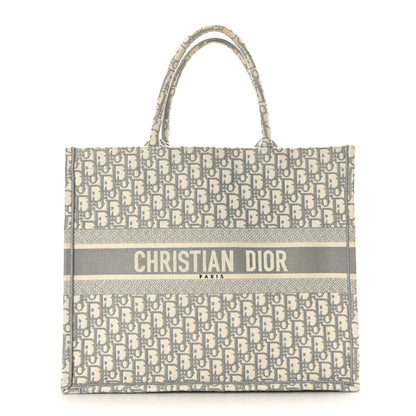 Christian Dior Oblique Large Book Tote Grey 1 of 8