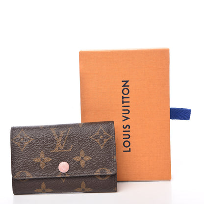 Louis Vuitton Monogram Multicles 6 Key Holder Rose Ballerine 12 of 12