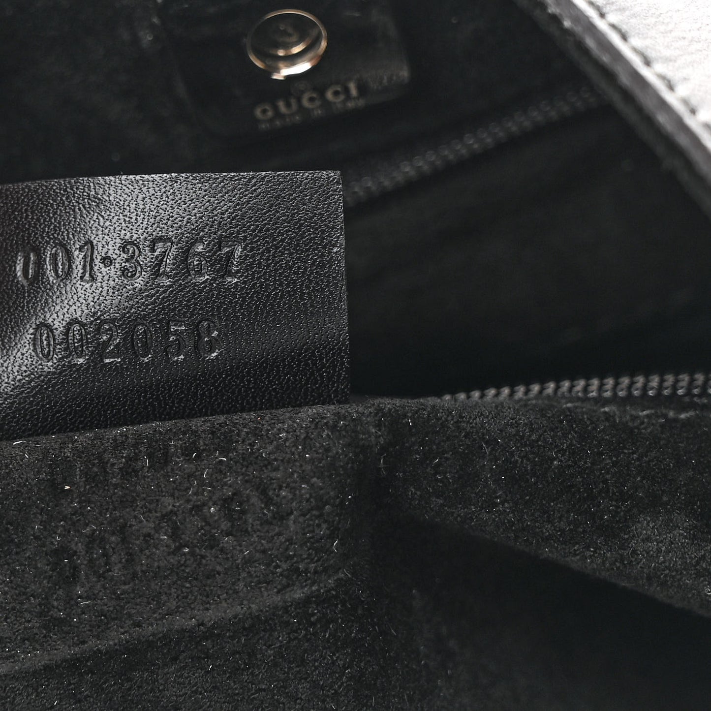 Calfskin Logo Hobo Bag Black