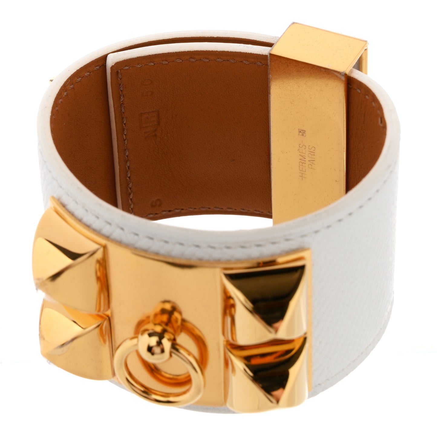 Epsom Collier de Chien CDC Bracelet S White