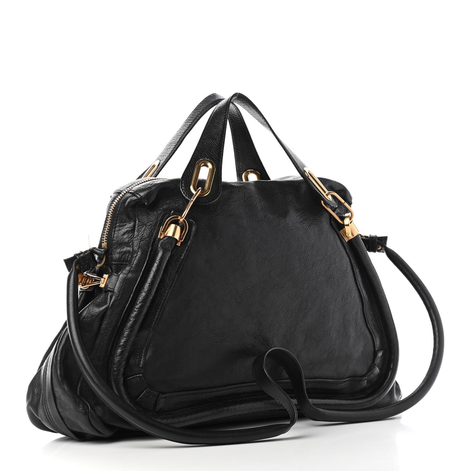 Chloe Calfskin Large Paraty Black 2 of 4