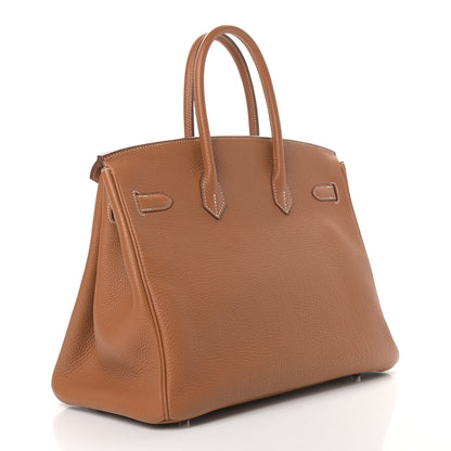 Hermes Togo Birkin 35 Gold 2 of 15
