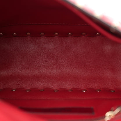 Valentino Garavani Nappa Medium Rockstud Spike Shoulder Bag Rosso Valentino 5 of 10